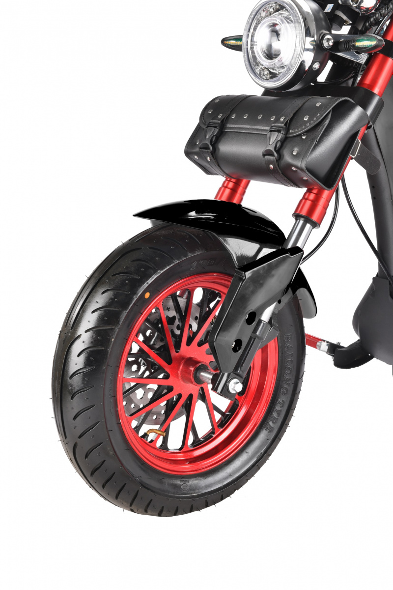 Электроскутер Citycoco White Siberia Wild Wheel купить в Нижнем Новгороде