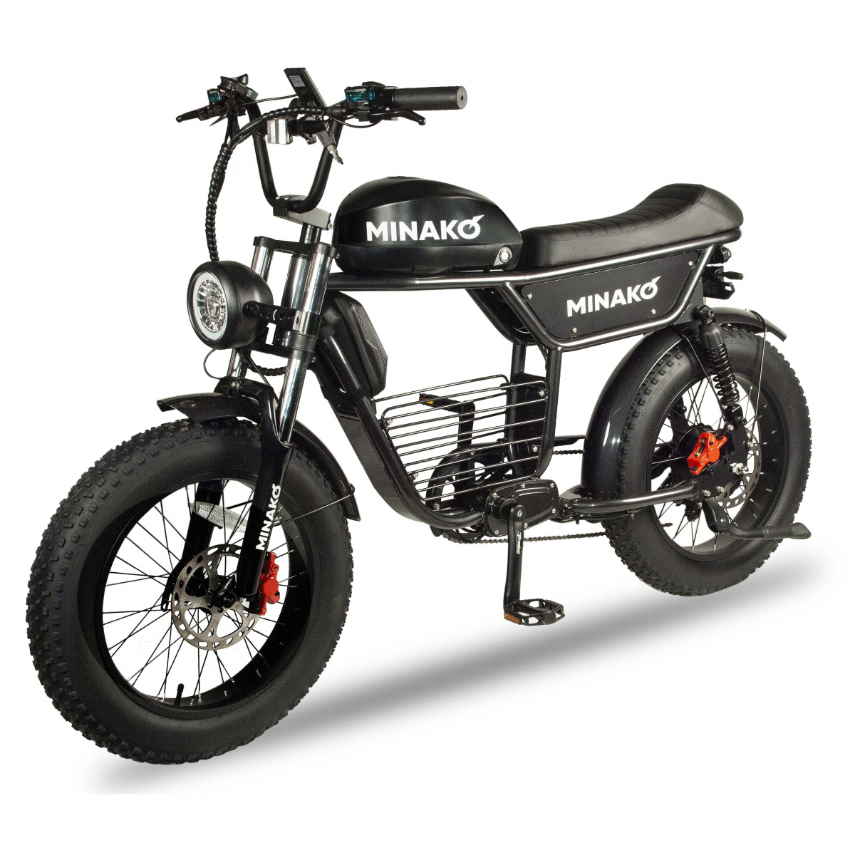 Электровелосипед Minako Bike Чёрный купить в Нижнем Новгороде