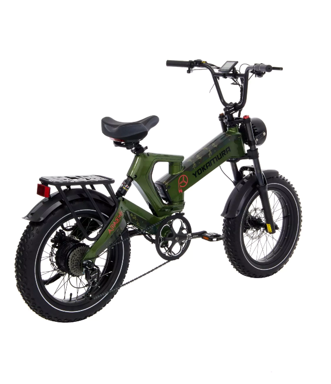 Электровелосипед Yokamura Apache Military Green 2026 купить в Нижнем Новгороде