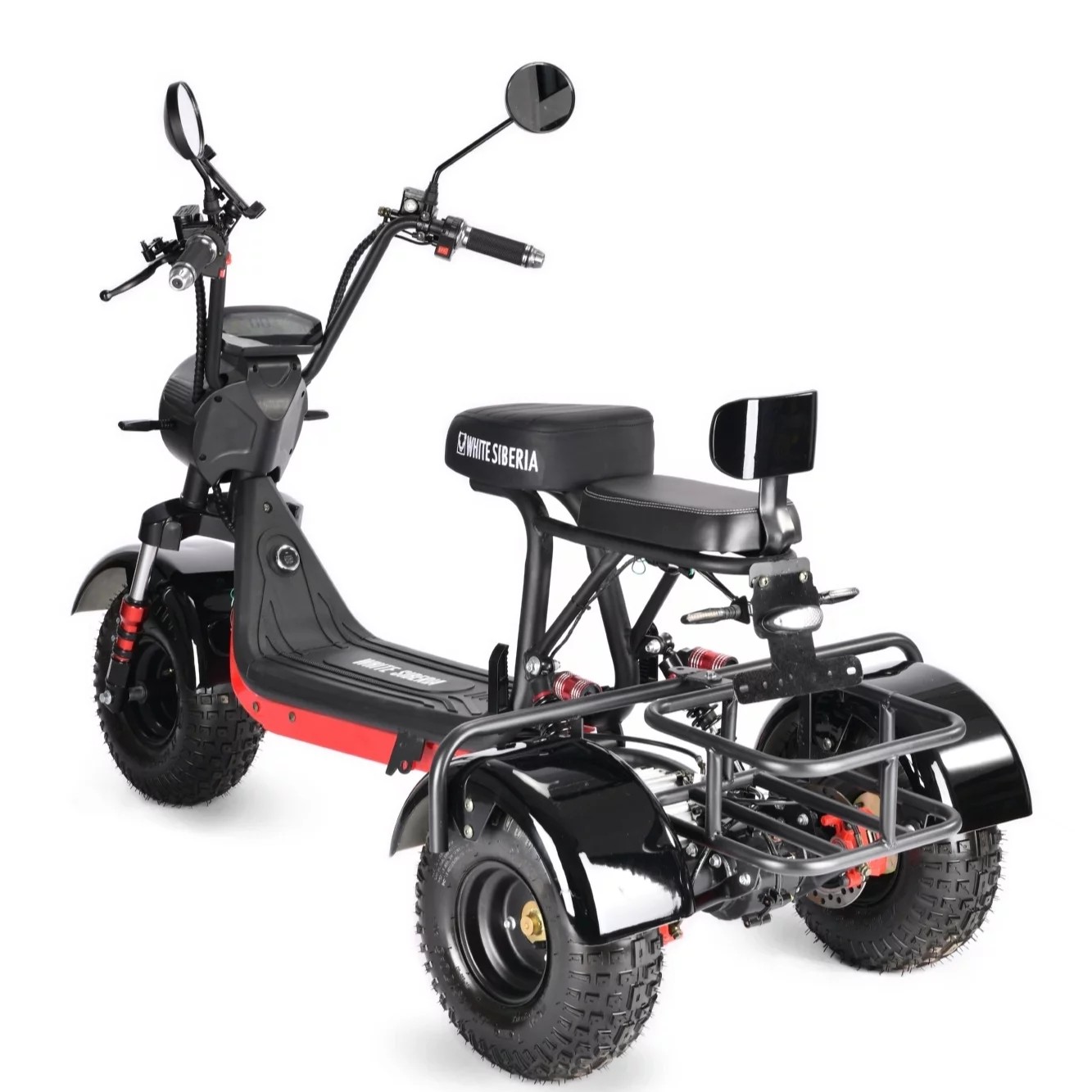 Электроскутер Citycoco White Siberia Trike Mini купить в Нижнем Новгороде