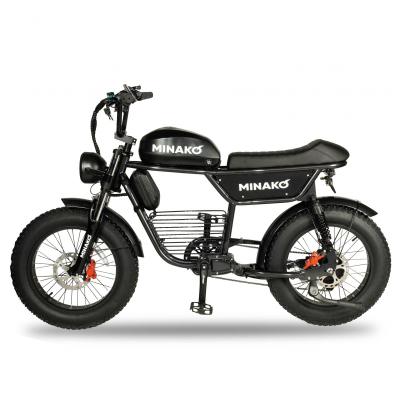 Электровелосипед Minako Bike Чёрный купить в Нижнем Новгороде