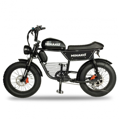 Электровелосипед Minako Bike Чёрный купить в Нижнем Новгороде